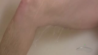 Sexy girls in porn - Sunshine takes a shower with her hairy pussy on HOT-GIRLS-PORN.COM