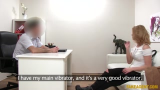 Sexy girls in porn - Agent Forces Model to Ride Vibrator Reverse Cowgirl on HOT-GIRLS-PORN.COM