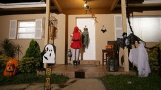 Sexy beauties in porn - Halloween Sex with Spinner and Brunette HOT-GIRLS-PORN.COM