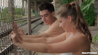 Sexy beauties in porn - The Outdoor Anal Workout with Jordi HOT-GIRLS-PORN.COM