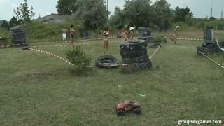 Sexy girls in porn - Gangbang Extravaganza: Cumshot Central on HOT-GIRLS-PORN.COM