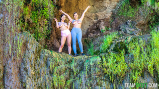 Sexy beauties in porn - Wing Woman Threesome: Kenzie Love & Jasmine Wilde Go Wild HOT-GIRLS-PORN.COM