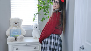 Sexy girls in porn - Natalia Nix as Naughty Schoolgirl Sexting Teacher on HOT-GIRLS-PORN.COM