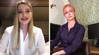 Sexy beauties in porn - Redhead Boss Kenna James Dominates Blonde Serene Siren HOT-GIRLS-PORN.COM
