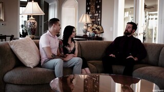 Sexy beauties in porn - Shaved Pussy Destroyed - Stepson & Stepdad DP Anna de Ville HOT-GIRLS-PORN.COM