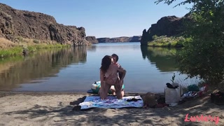 Sexy girls in porn - Kiss, Laugh, and Fuck on the Beach: Mermaid in the USA with Rey & Storm on HOT-GIRLS-PORN.COM