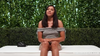 สาวเซ็กซี่ในหนังโป๊ - Ebony Hottie Sasha Goes Deep in Audition Tape บน HOT-GIRLS-PORN.COM