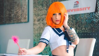 色情中的性感女孩 - HOT-GIRLS-PORN.COM 上的 Petite Lesbians Jayde and Scarlett Get Intimate