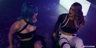 Gadis seksi dalam porno - Face Sitting and Fishnets: A Lesbian Delight di HOT-GIRLS-PORN.COM