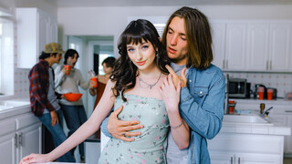 포르노의 섹시한 여자 - HOT-GIRLS-PORN.COM의 Stepbro Gives Lana a Facial