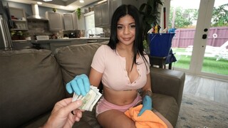 Sexy girls in porn - Shaved Maid Gives a Handjob and Gets Fucked on HOT-GIRLS-PORN.COM