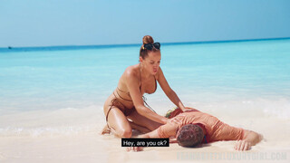 포르노의 섹시한 여자 - HOT-GIRLS-PORN.COM의 Survivor's Lust: Sex After Shipwreck