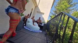 色情中的性感女孩 - HOT-GIRLS-PORN.COM 上的  Small Tits, Big Ass, and Double Penetration 