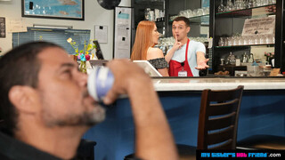 Sexy girls in porn - High Heels and Big Tits: Harper Red's Café Adventure on HOT-GIRLS-PORN.COM