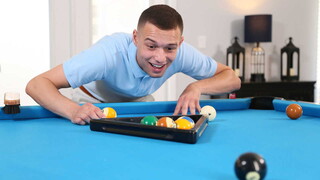 Sexy girls in porn - Kenzi Foxx Fucks the Pool Table Cleaner with a Pierced Tongue on HOT-GIRLS-PORN.COM